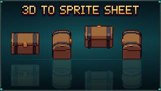 3D Model to Sprite Sheet: the Fast Way