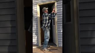 Exterior door install