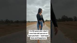 im single woman who finds joy in peaceful sunsets and warm company say hi#datingover50 #datingover40