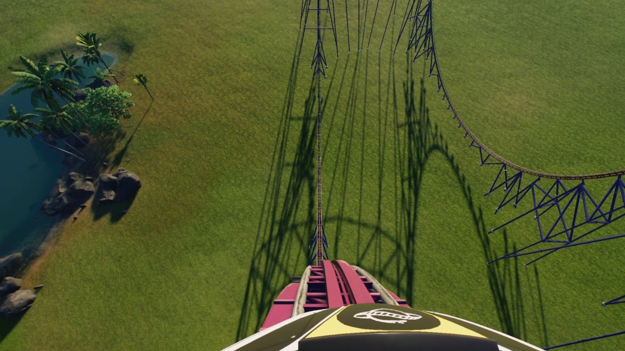 Giga Coaster Onride Planet Coaster 2 (made by Tuulech) [POV]
