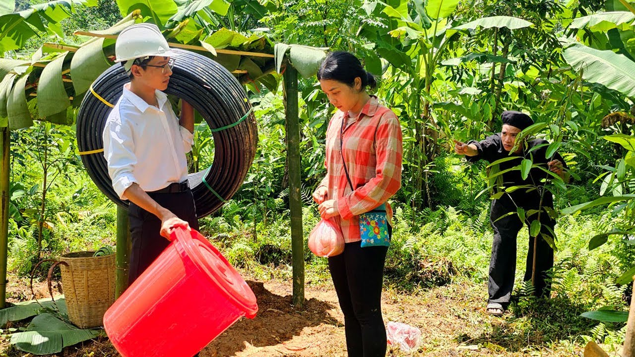 FULL VIDEO: The kind engineer did not give up his kindness to help the poor single girl