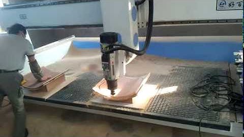 4 Axis ATC CNC ROUTER For Bentwood Cutting&Engraving