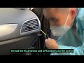 Hualingan.com For Audi A6 A7 MIB Android 12 navigation Full Screen wireless Carplay 12.3'' install