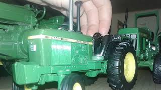 John Deere 4440 first start cold start in a while.
