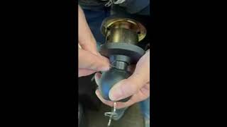 EZ Set Commercial Lock knob removal. Net Worth