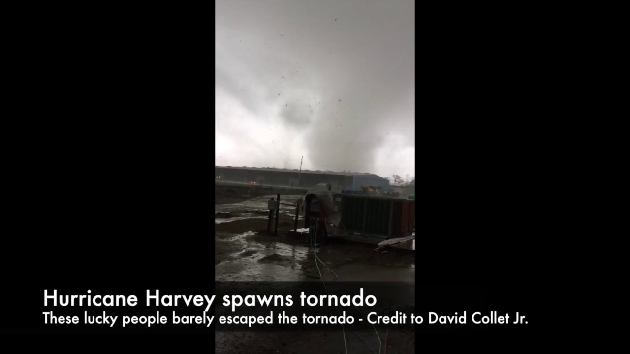 Hurricane Harvey hits Texas