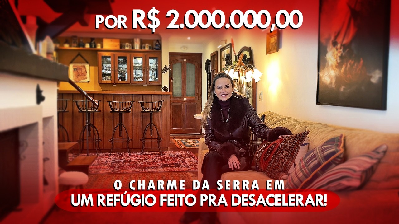 Vídeo do Imóvel: Cobertura com 4 dormitórios à venda, 222 m² por R$ 2.000.000 - Vila Capivari - Campos do Jordão/SP