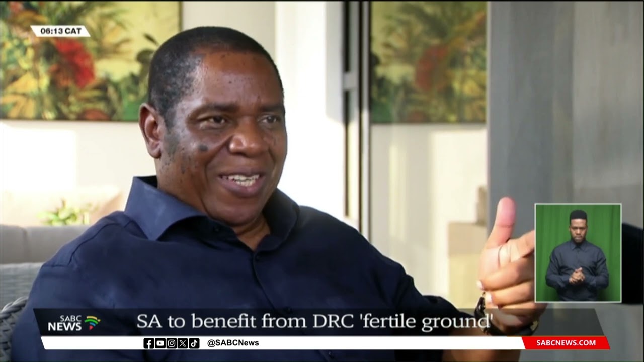 ⁣South Africa to benefit from DRC's resources