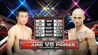 Dustin Poirier vs Chan Sung June the korean zombie full fight 720p60