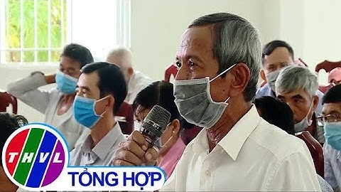 Ông Lê Quang Trung tiếp xúc cử tri xã Mỹ Thuận và Tân Quới