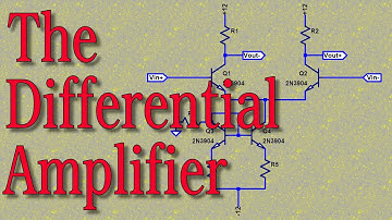 The Bipolar Junction Transistor (BJT) Differential Amplifier (084c)