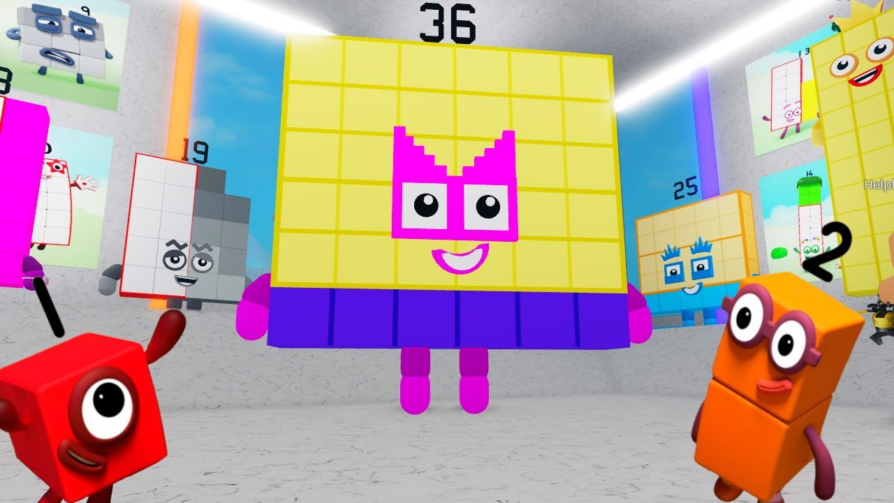 Block 36 In Numberblocks Town Youtube