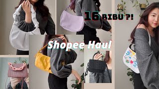 SHOPEE HAUL TAS KEKINIAN DIBAWAH 30 RIBU!? | Tas Bahu / Tas Selempang Vintage Ala Korea