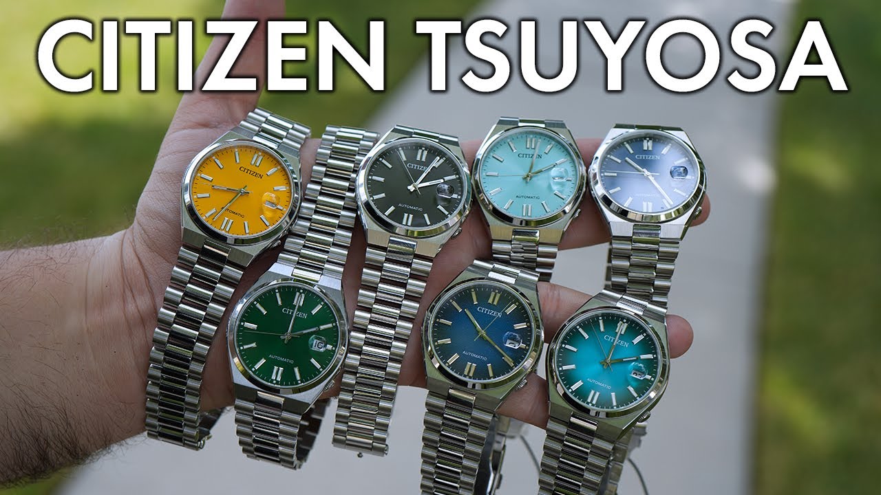 Strongest Japanese Release of the Year? Citizen Tsuyosa (All Colors) 