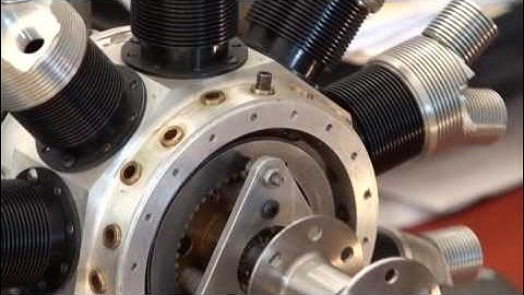 Scratch Built 9 cylinder RC Engine