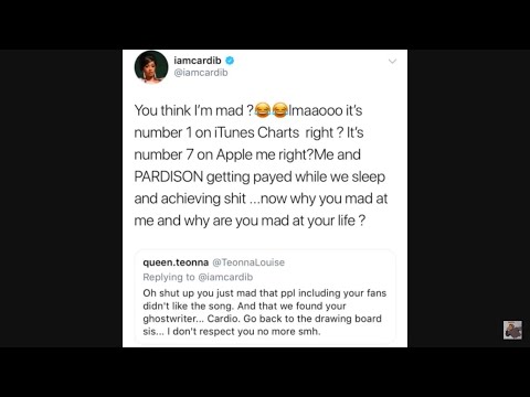 Cardi B Ghostwriter Exposed Pardison Fontaine Newburgh Rapper