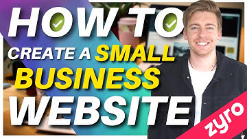 Zyro Tutorial | Website Builder & AI Tool Box for Small Business