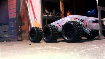 Xbee Controlled 6WD rover test 2