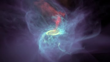 Supercomputer Simulation Reveals Gas Hidden Between Galaxies