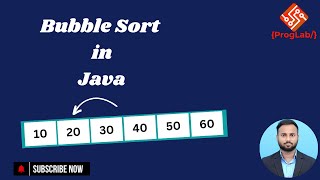 Master Bubble Sort in Java - Step-by-Step Guide for Beginners  #proglab  #java #bubblesort