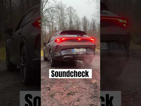 Soundcheck new Cupra