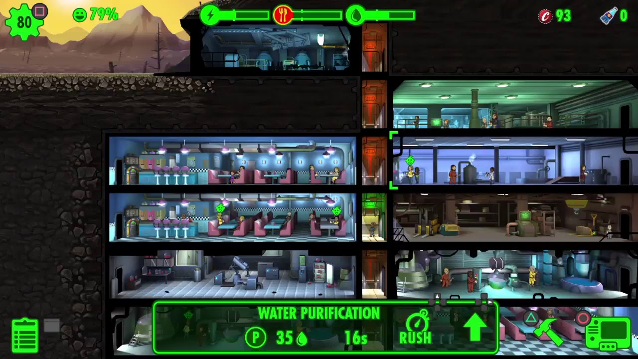 fallout shelter broadcast center vault mode