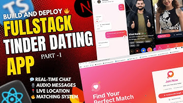 Build Full Stack Tinder Dating App 🔥 | Next.js 16 + Firebase | Real-Time Chat & Audio | Part 1