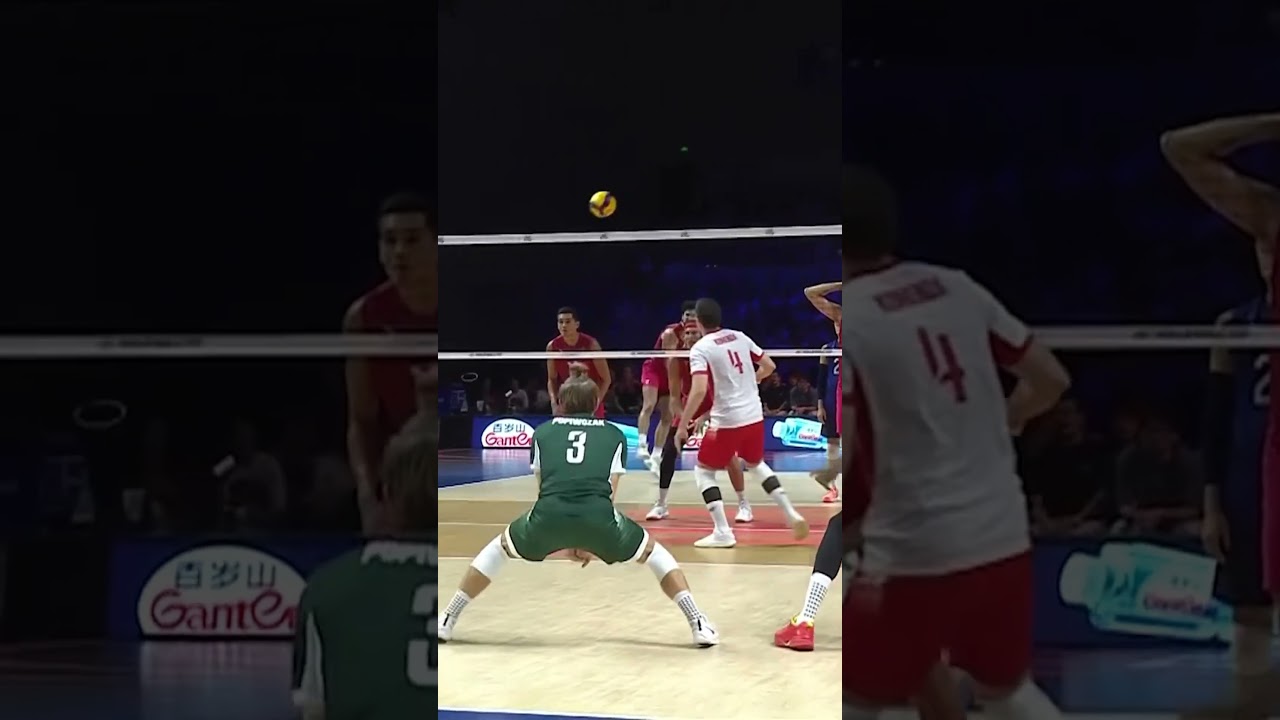 Run for cover, when USA is serving 🫡  #volleyball #volleyballworld #vnl #usa #vnl26