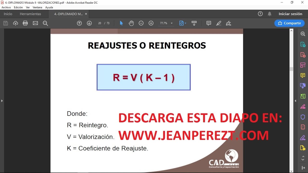 ¿Cómo se calcula el reintegro