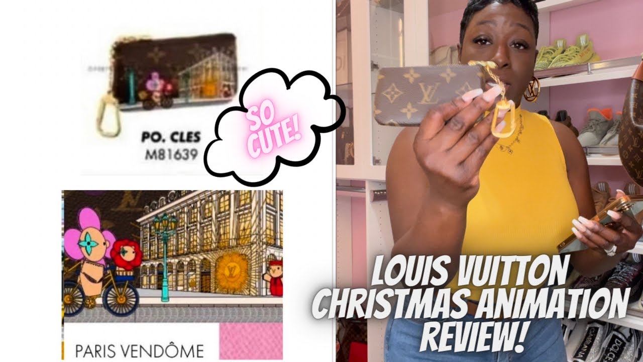 Louis Vuitton LV Christmas Animation 2022 - Paris Vendome mini pochette