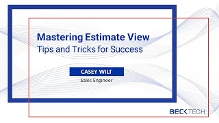 Mastering Estimate View Tips and Tricks for Success