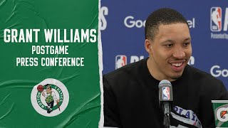Grant Williams Postgame Press Conference | Game 2 | Boston Celtics vs. Brooklyn Nets