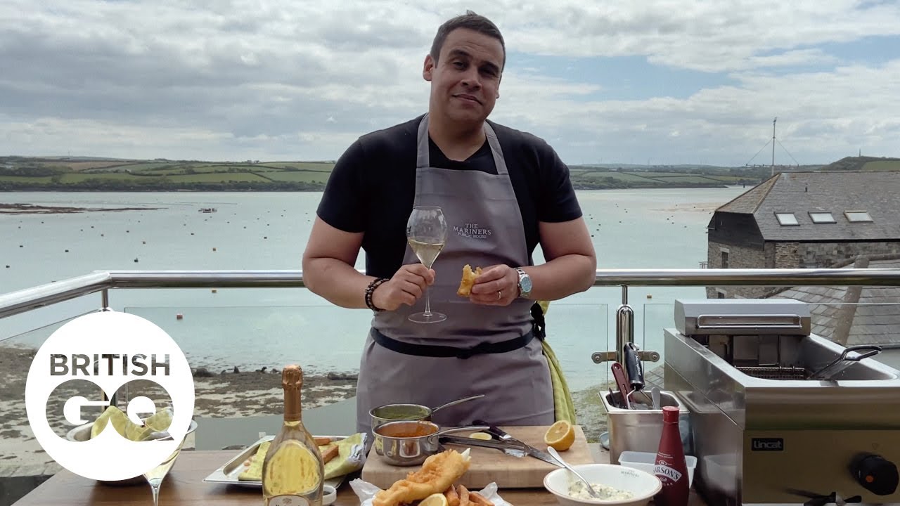 GQ's Food & Drink Masterclass: Paul Ainsworth’s fish’n’chips | British GQ