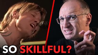 Video thumbnail of "Vocal Coach Analysis: Keith Urban masterfully covers "To love somebody" (The Bee Gees)"