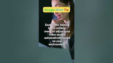Google Meet has a “Low-Light” mode to help you look better in dark rooms... #googlemeet #shorts