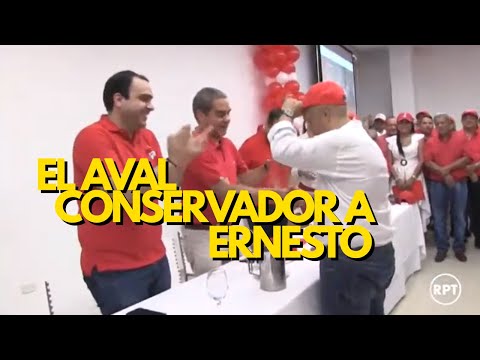 Ernesto Orozco recibió coaval conservador