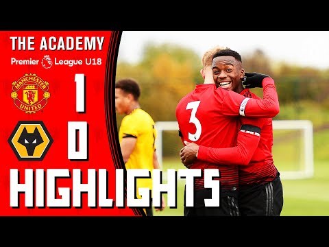 U18s Highlights | Manchester United 1-0 Wolverhampton Wanderers | The Academy