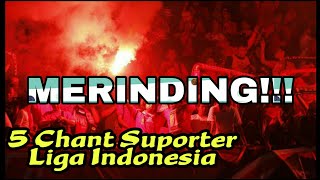 5 LAGU SUPORTER TERBARU Bikin Merinding | Chant Suporter Indonesia | Curvasud