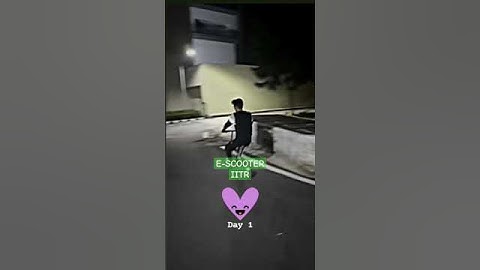E-Scooter, IIT ROORKEE, #automobile #iitian #escooter #iitians #pw_motivation #pw