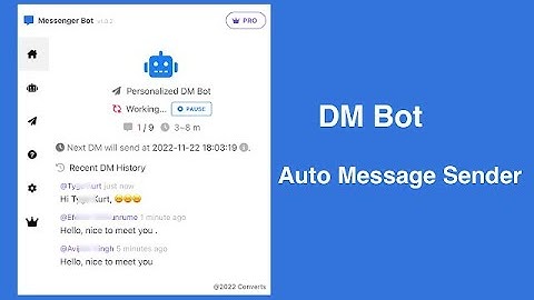 Facebook Messenger Bot   How to send mass messages DMs on Facebook