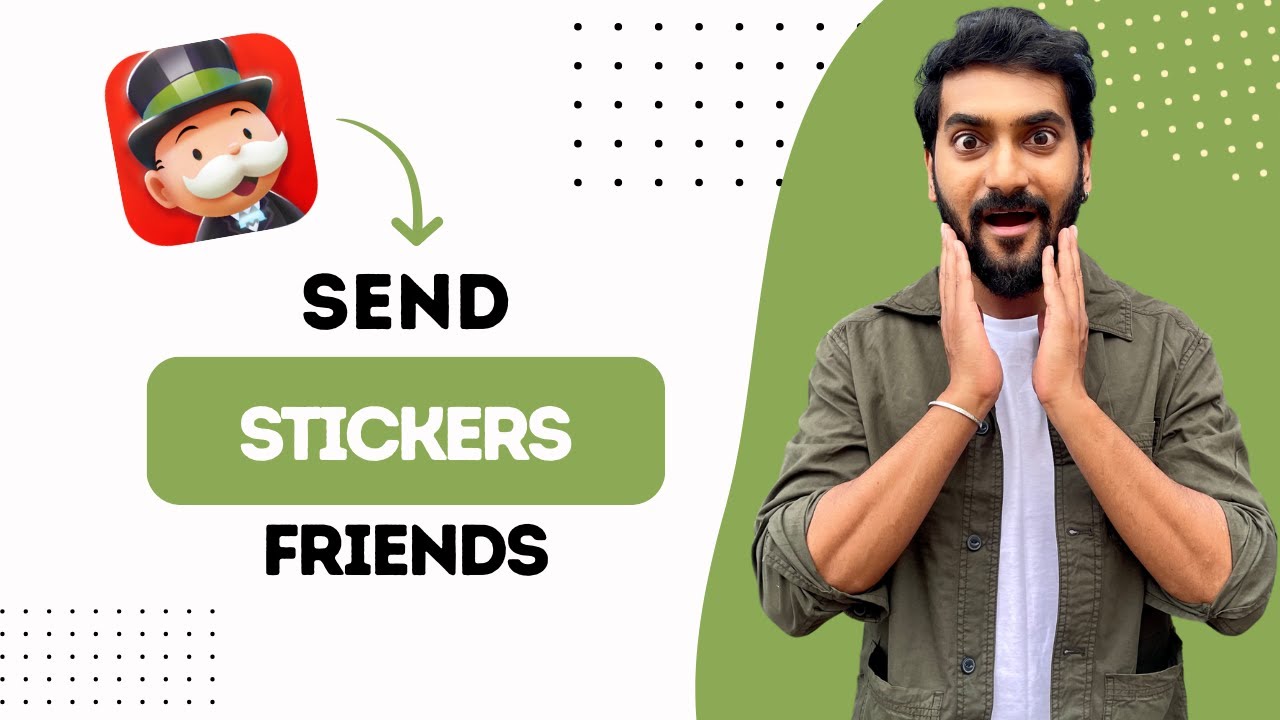 How to Send Stickers to Friends in Monopoly Go (Best Method)