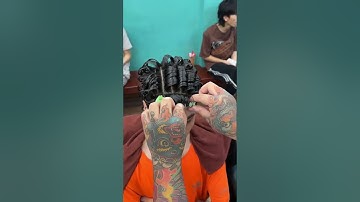 Uốn kiểu tóc Side Part Fom sấy khô tự nhiên