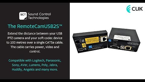 Unboxing the RemoteCamUSB2S from Sound Control Technologies