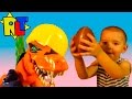 ✨ Открываем ДИНОЗАВРА и Kinder MAX. распаковка игрушки hero mashers, открытие Киндер МАКСИ