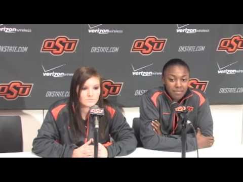 Basketball Media Day - Lakyn Garrison and Carolyn ...