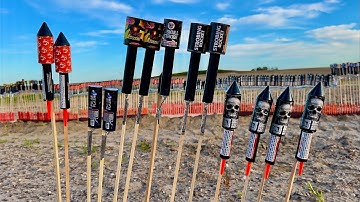 STROBE ROCKETS ARE LEGAL NOW! - Testing Every Type