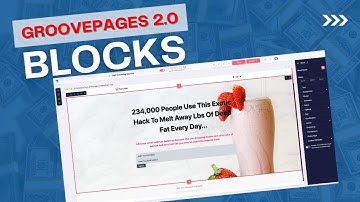 Blocks and Drag Handles GroovePages 2.0 UPDATE! 15th August 2022 - How to Move Text Elements