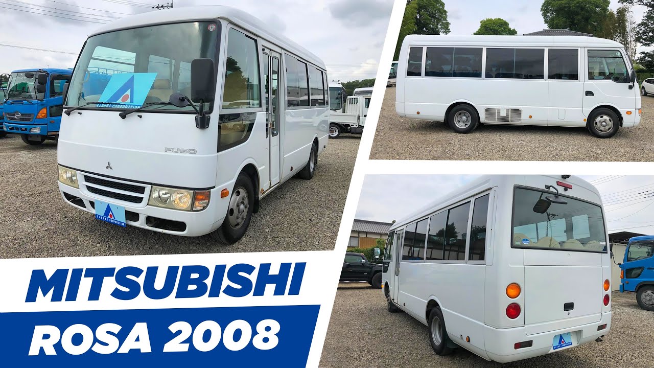 Mitsubishi Rosa Micro BUS | JAPANESE Used Bus | Mitsubishi Rosa Review