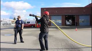 Physical Fitness test for Langley City POC Firefighters