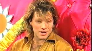 Jon Bon Jovi on the bed with Paula Yates May 1993